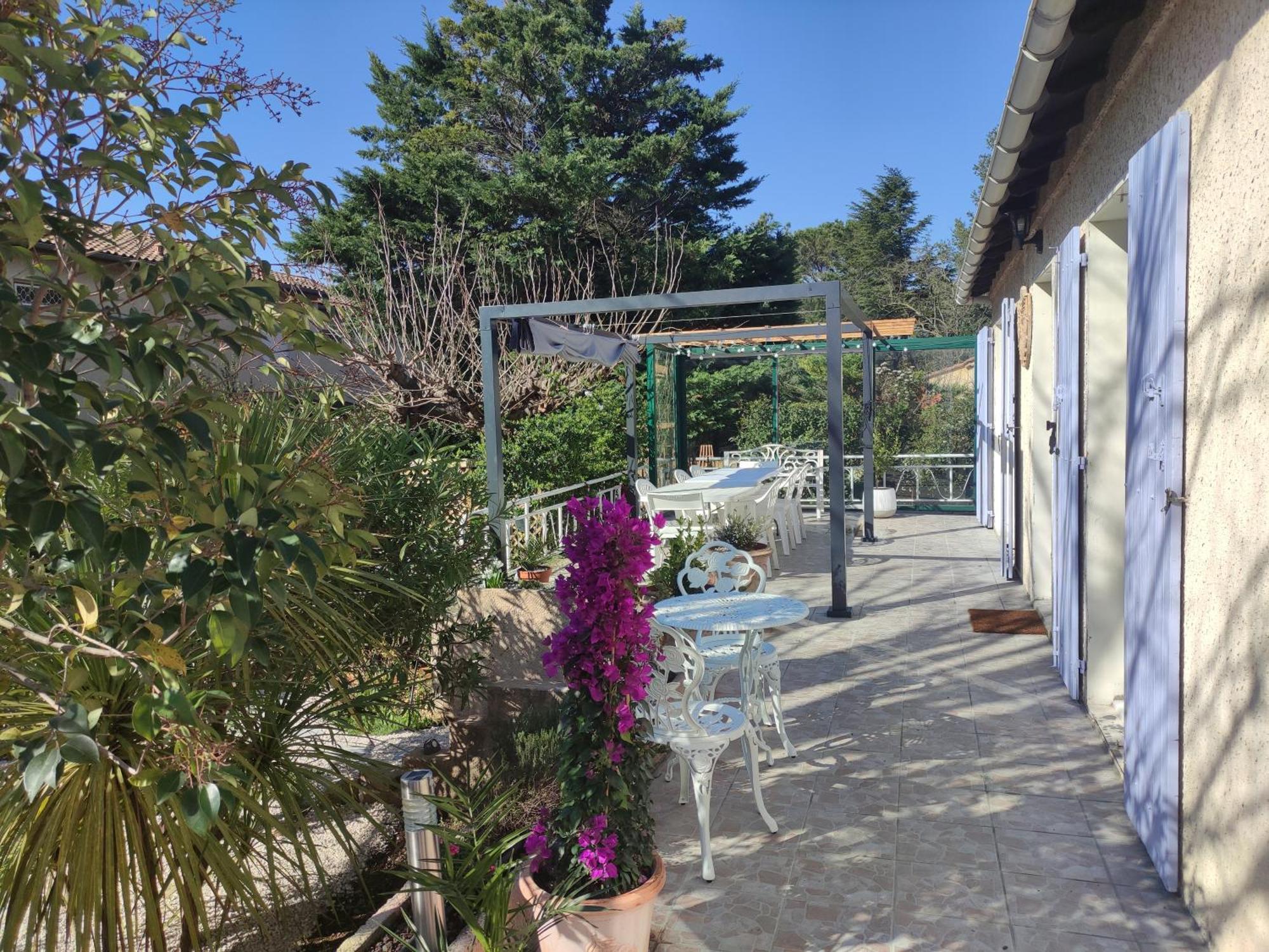 Le Jardin Des Rocailles - Villa 4 Chambres Climatisee Avec Piscine A Deux Pas D'Avignon Villeneuve-lès-Avignon Extérieur photo